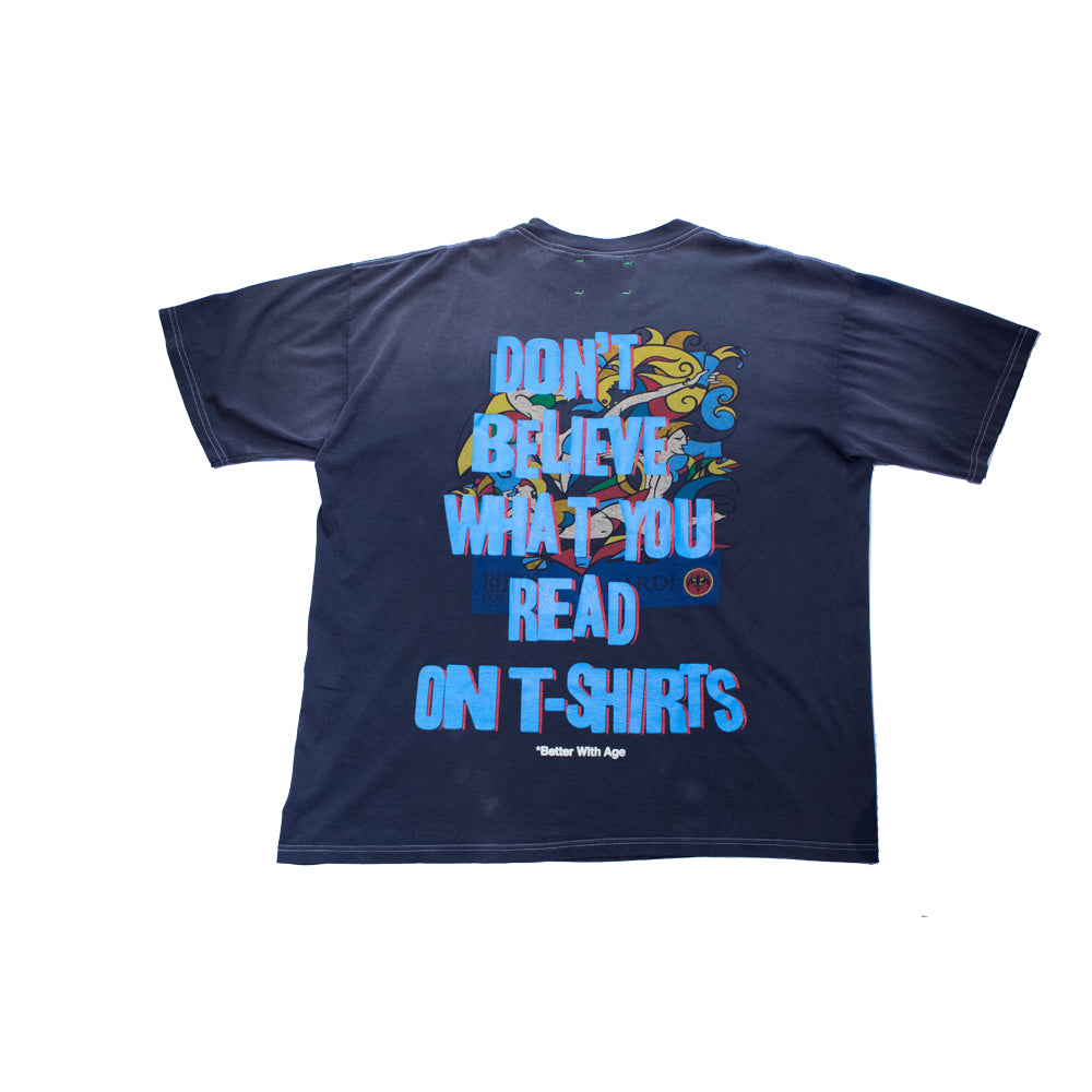 The Fake Tee (Washed Black)