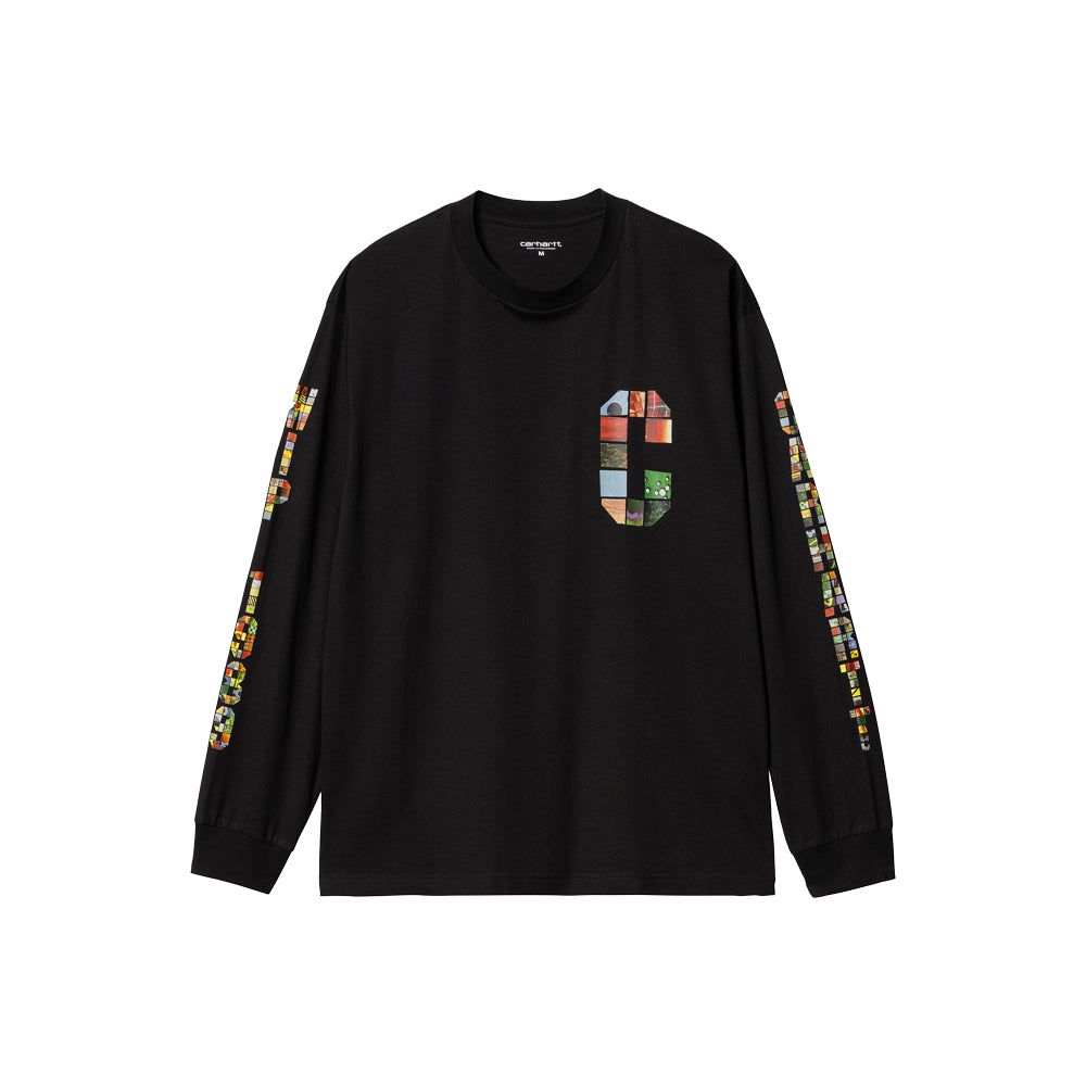 L/S Machine 89 T-Shirt (Black)