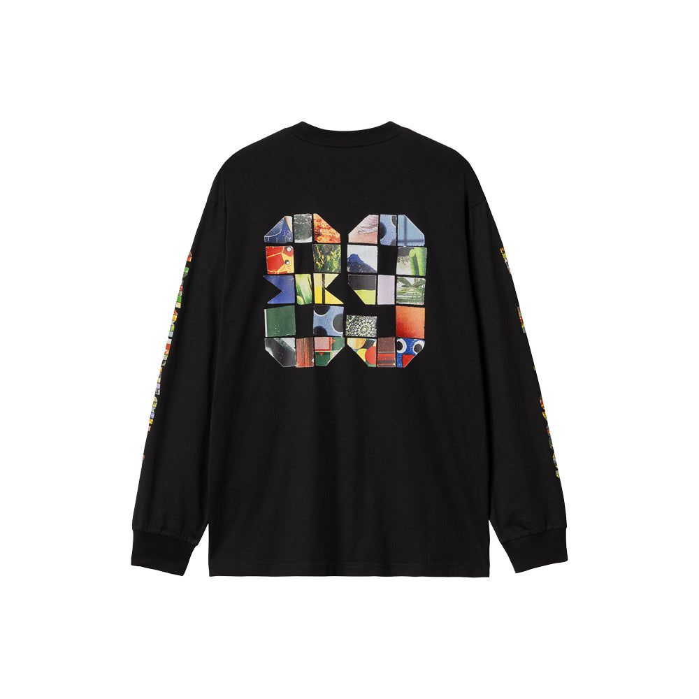 L/S Machine 89 T-Shirt (Black)