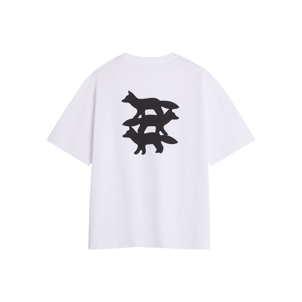 Stunt Fox Oversize T-Shirt - White