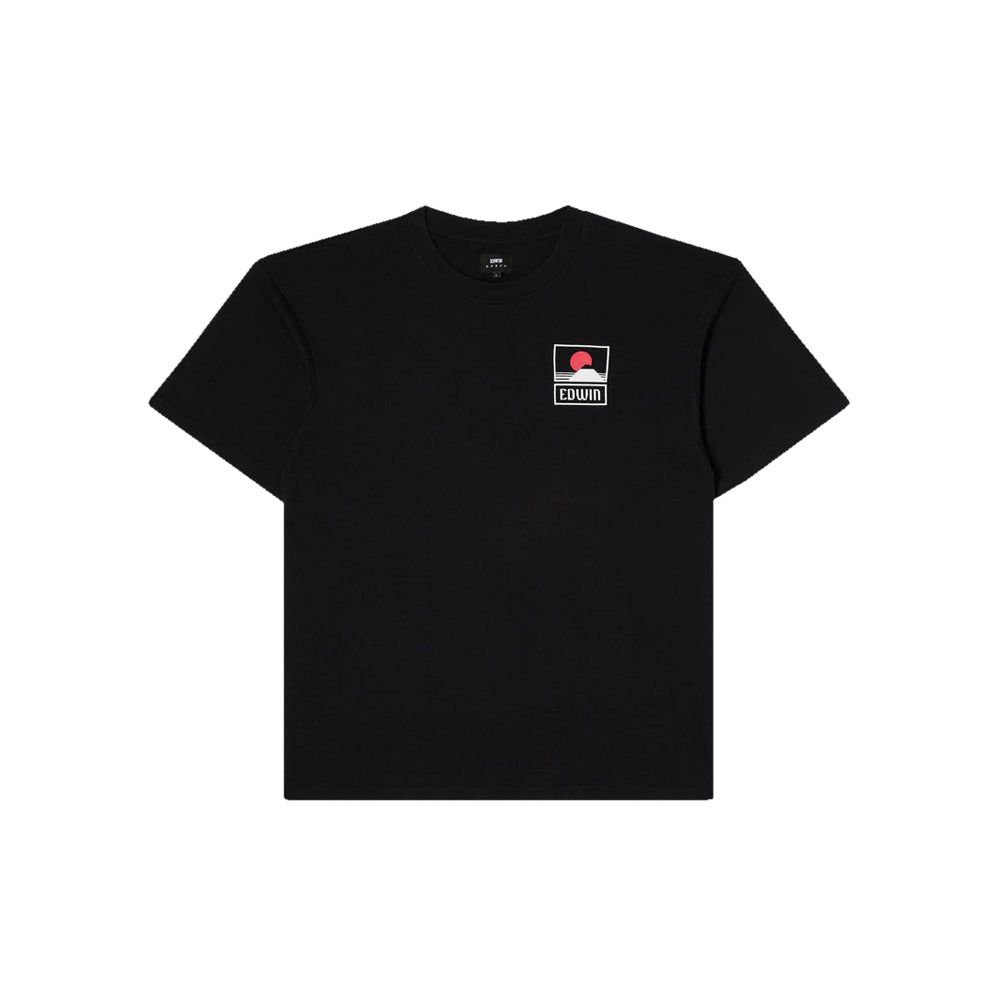 Sunset On Mt Fuji Tee (Black)