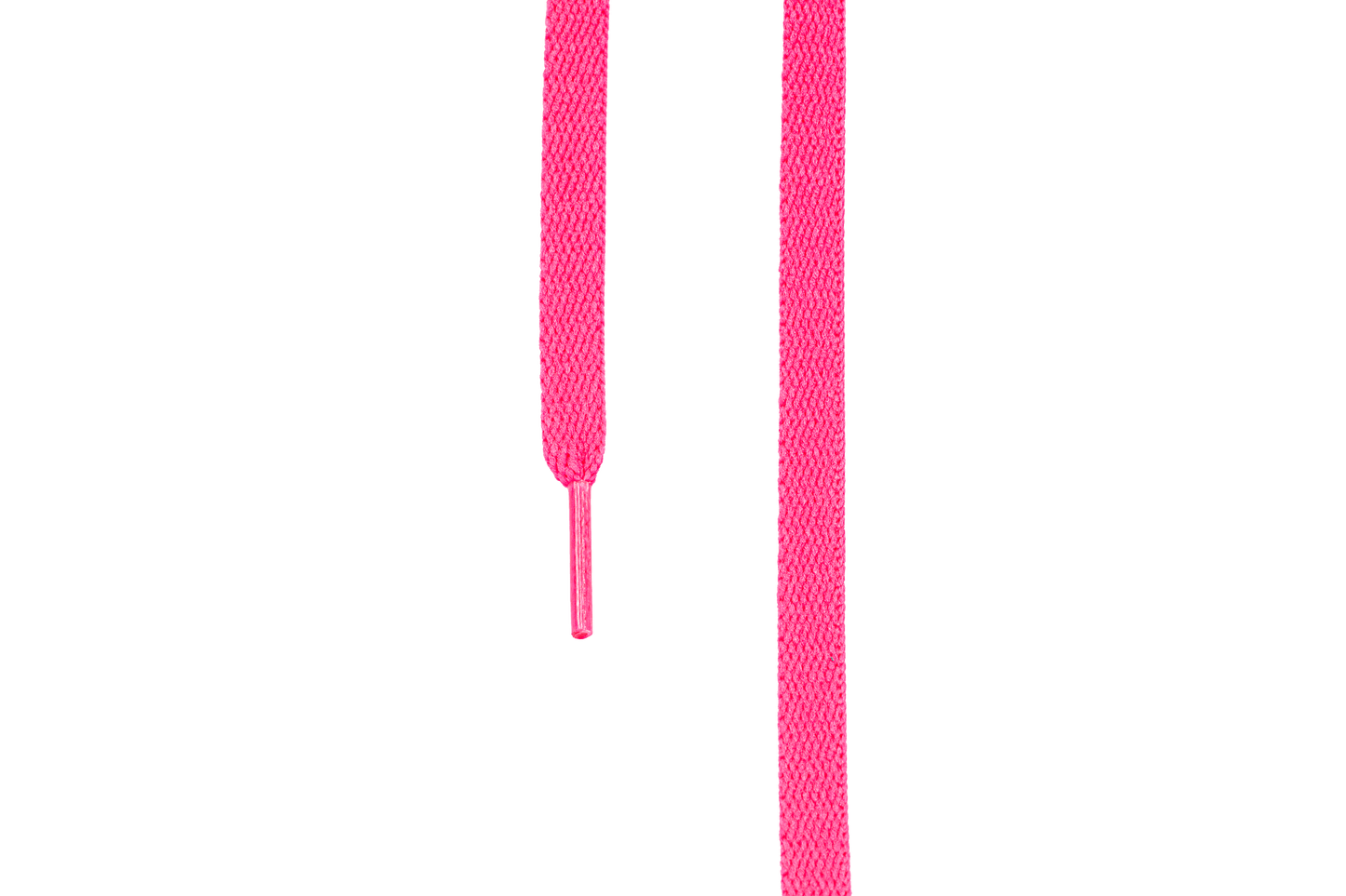 رباط حذاء مسطح (زهري)