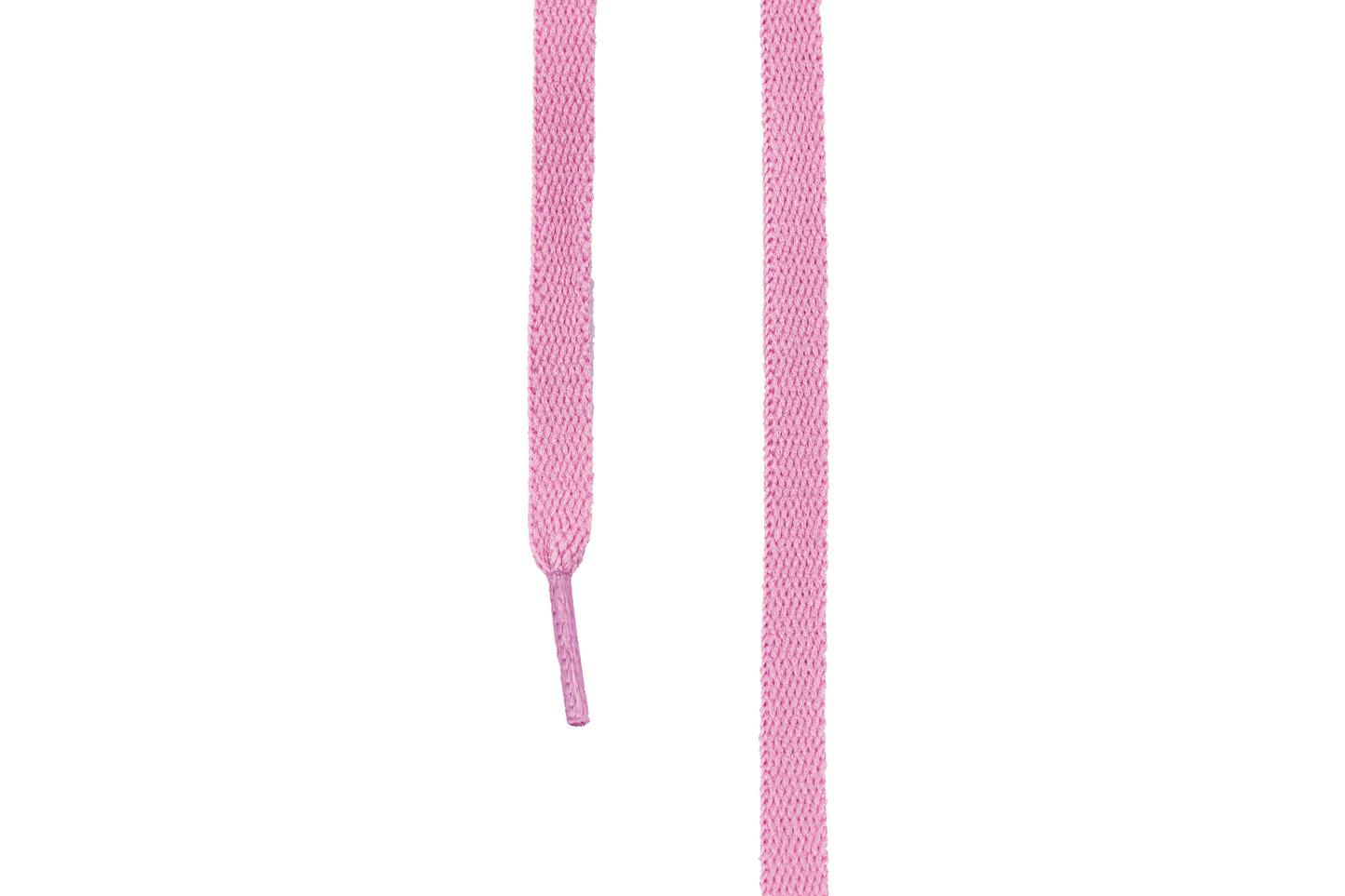رباط حذاء مسطح (زهري)