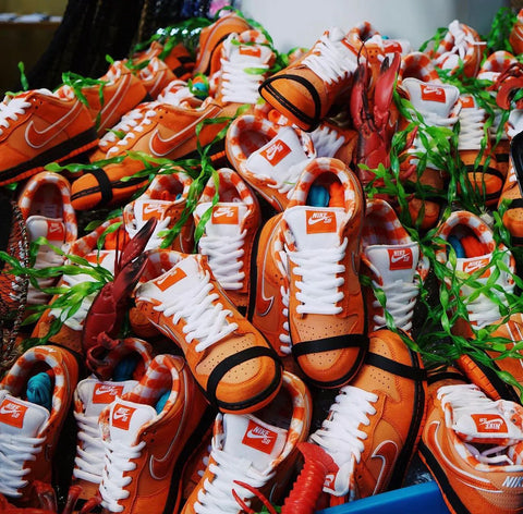 CONCEPTS X NIKE SB DUNK LOW “ORANGE LOBSTER” RECAP