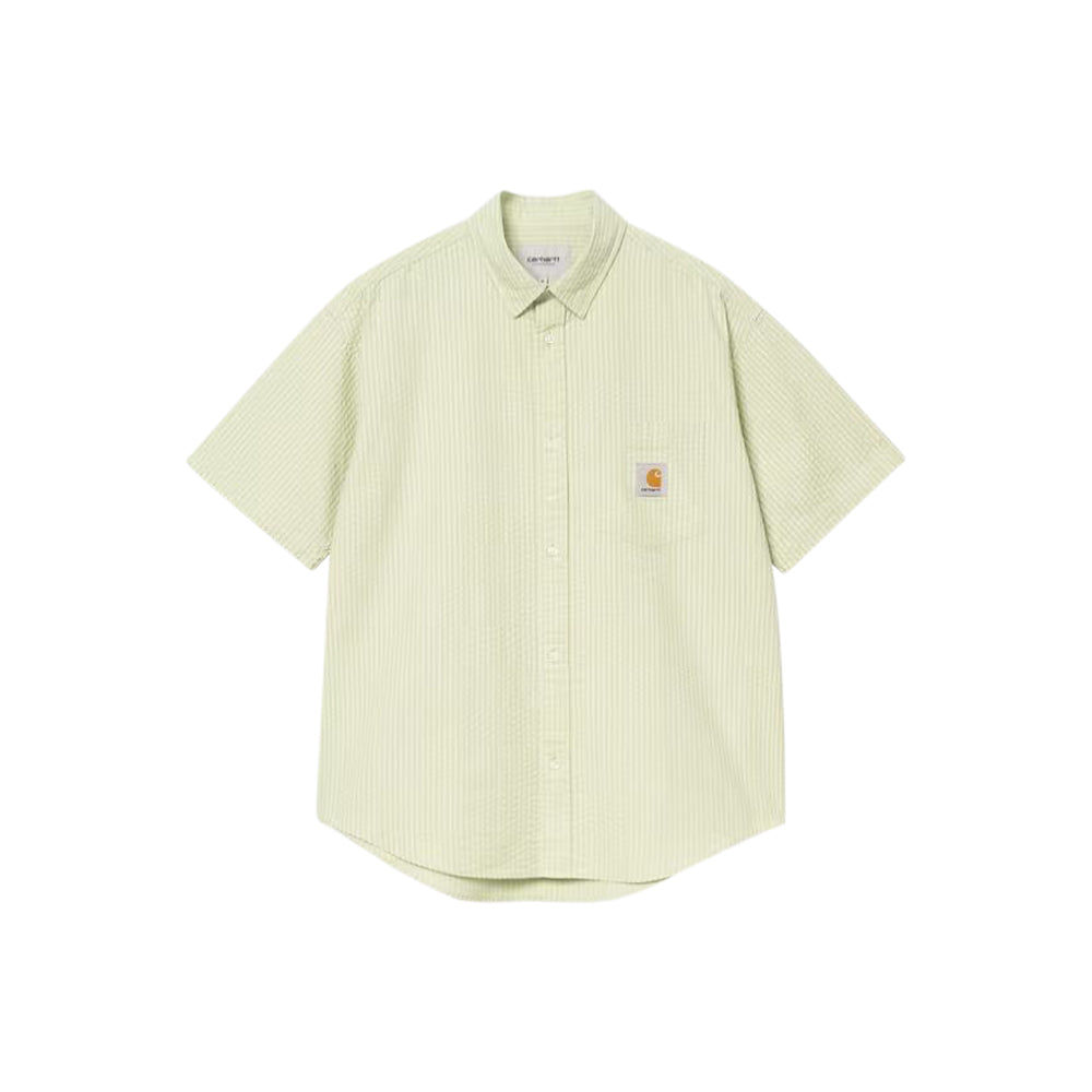 S/S Toland Shirt - Toland Stripe/Pale Olive