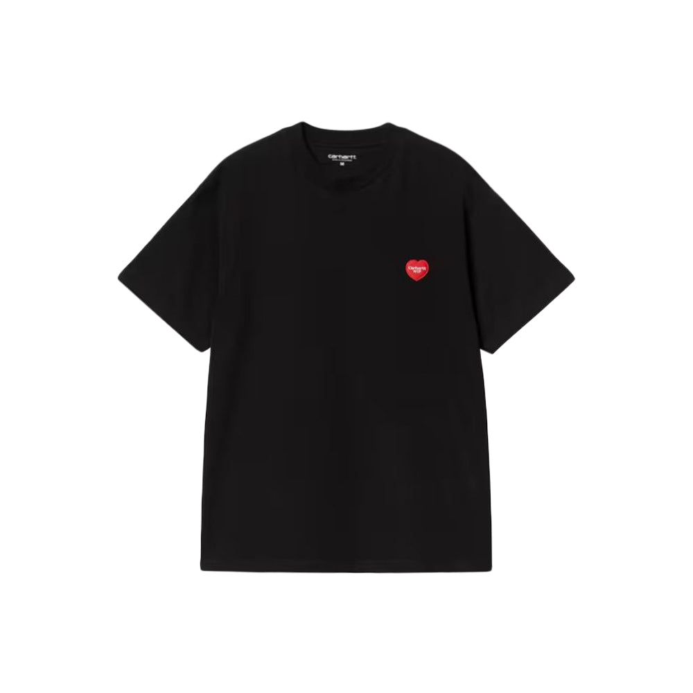 S/S Heart II Hartt T-Shirt - Black