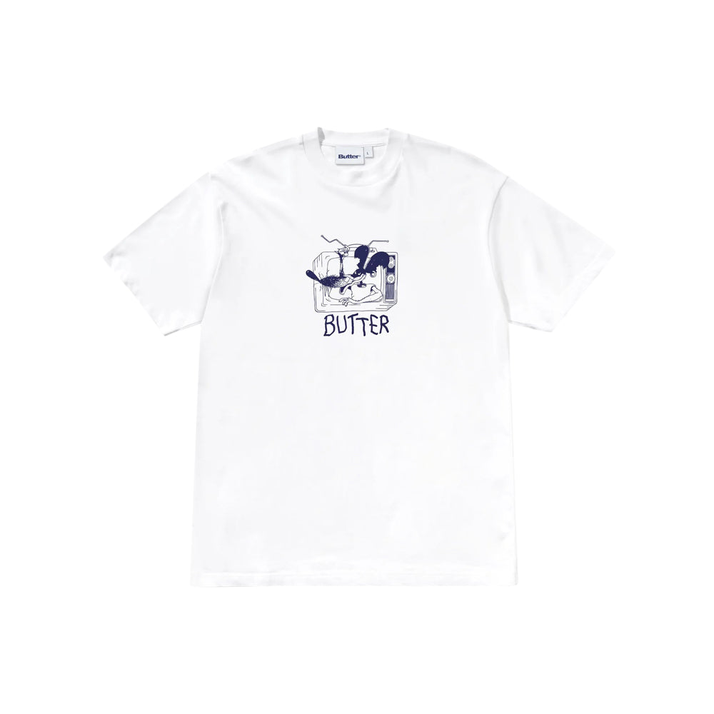 Channel Tee - White