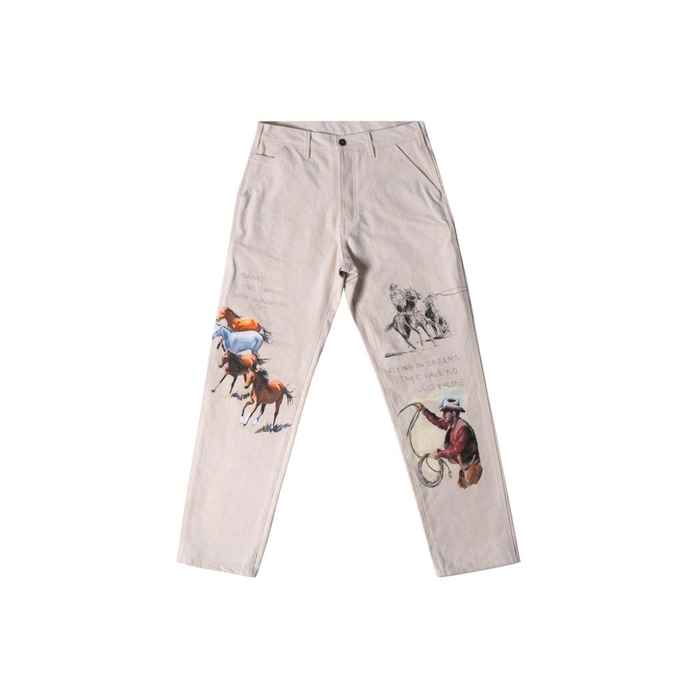 بنطلونات فورت كوراج للرسم (قماش)