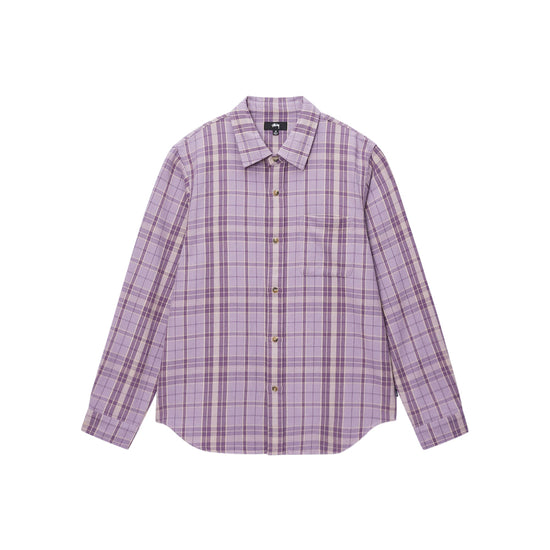 Stones Plaid Shirt (lavender)