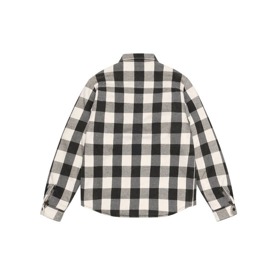 Buffalo Plaid Shirt (Bone)