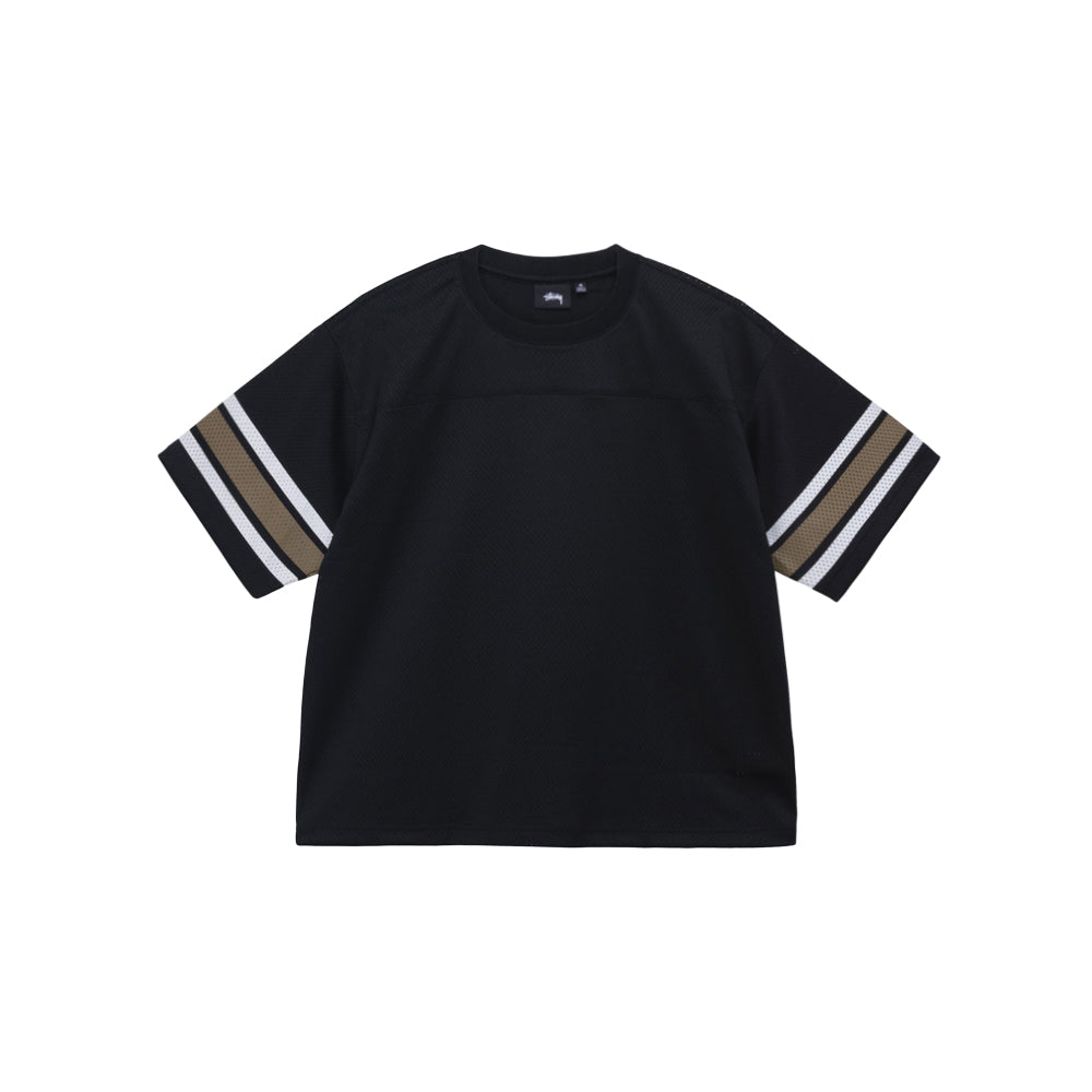 SURFMAN MESH FOOTBALL JERSEY BLACK