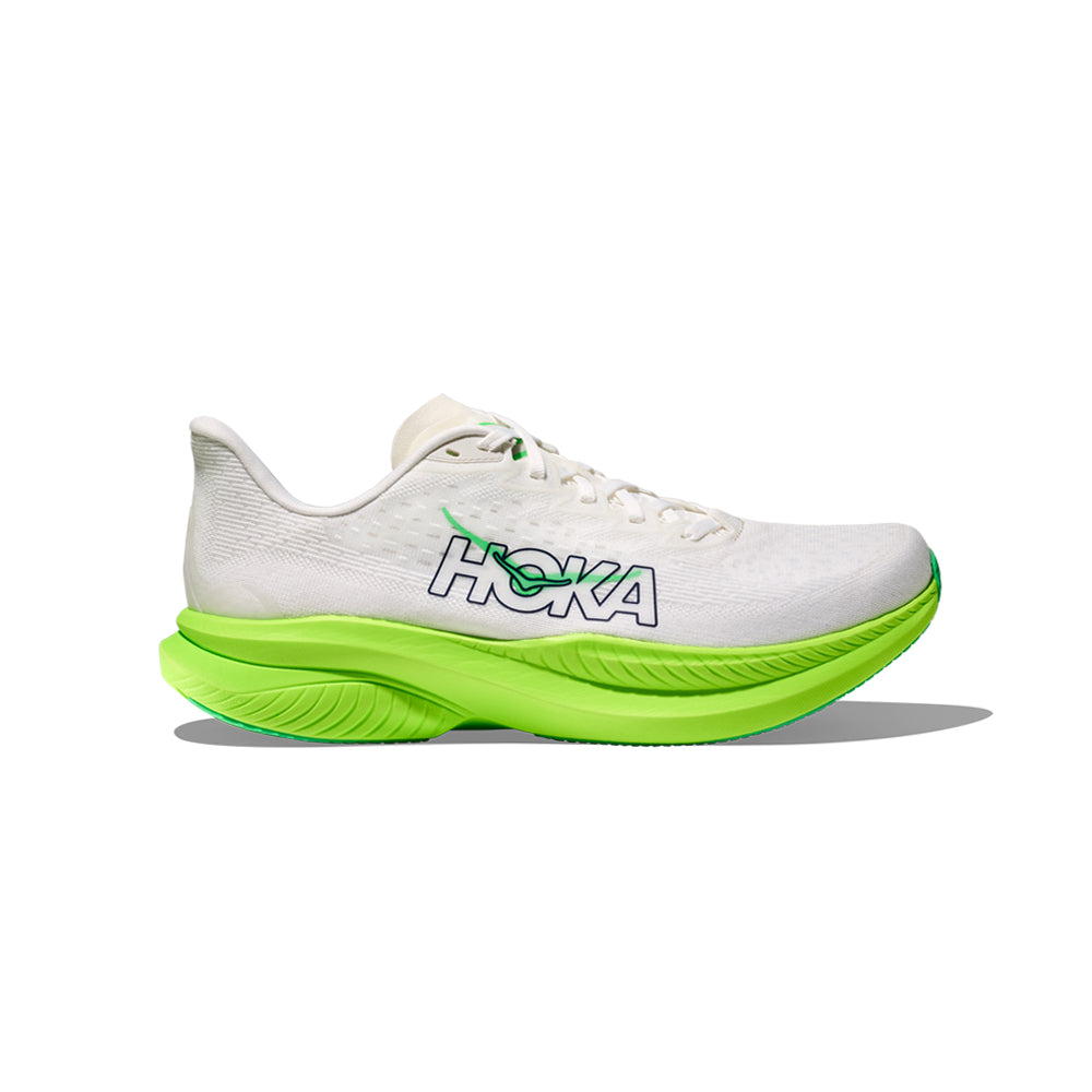 Mach 6 - White/Neon Lime