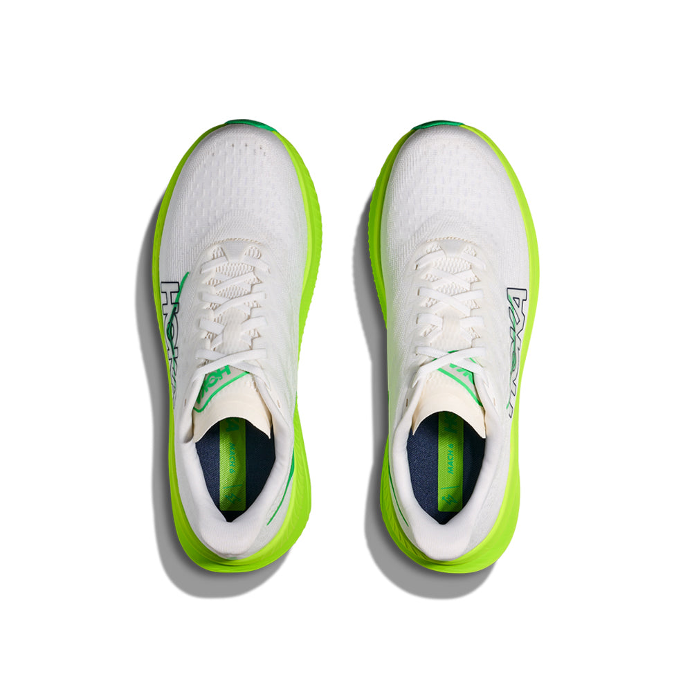 Mach 6 - White/Neon Lime