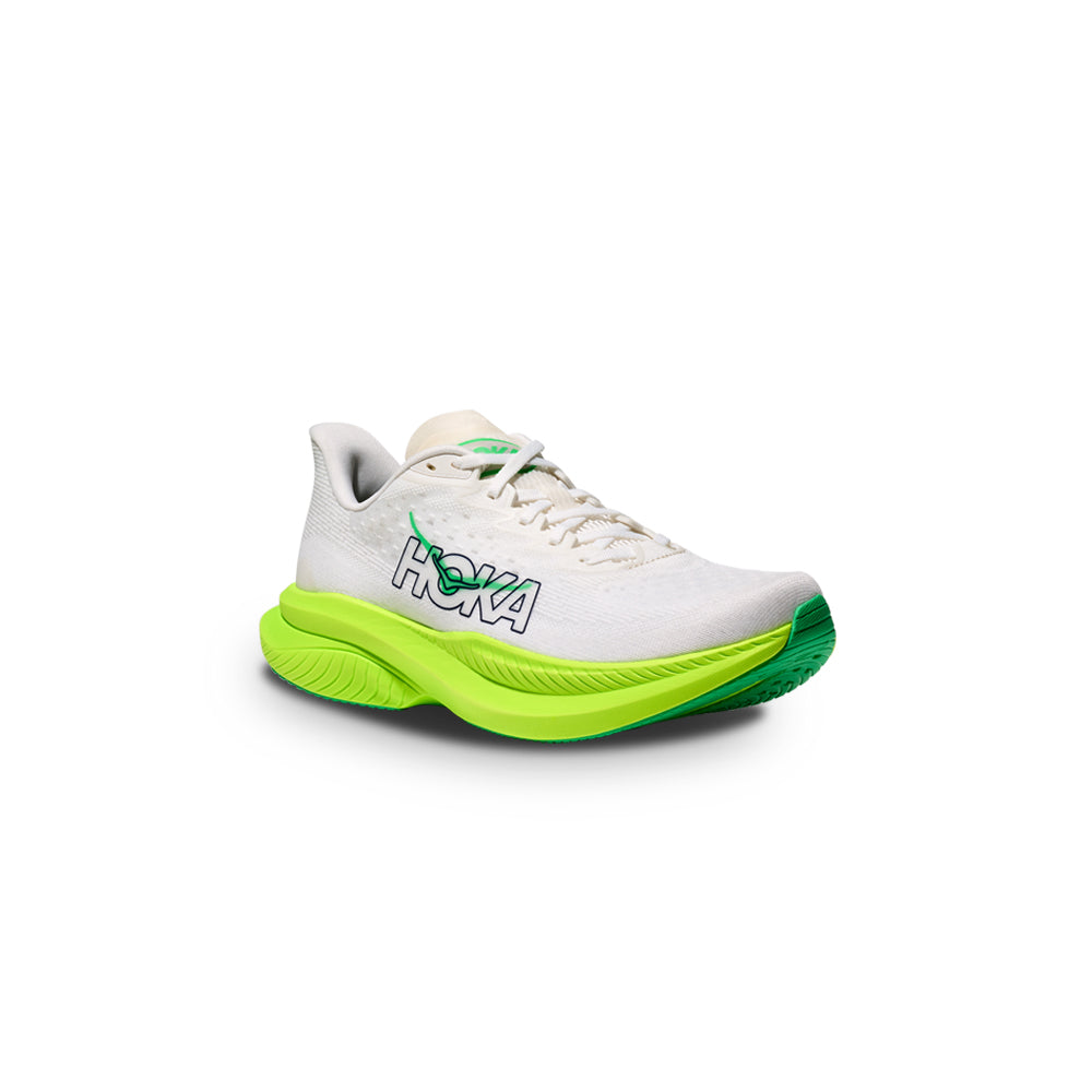 Mach 6 - White/Neon Lime