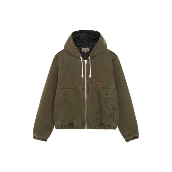 Canvas Insulated Work Jacket (olive)