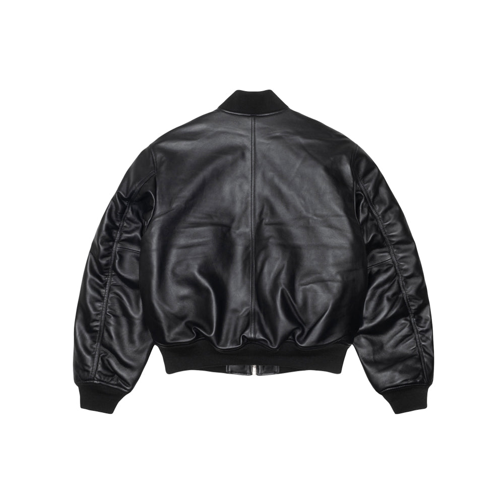 Micro Ripstop Down Mock - Jet Black