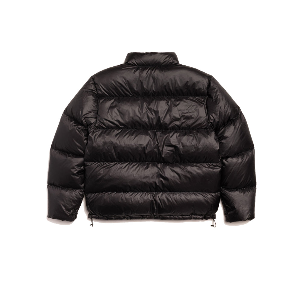 Micro Ripstop Down Mock - Jet Black