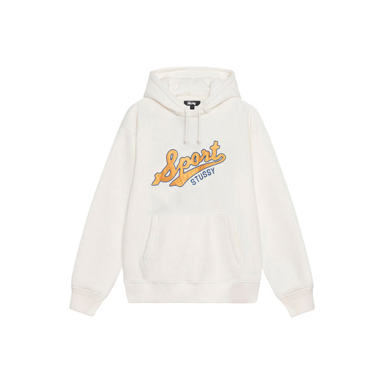 Satin Patch Oversized Hood (off white)