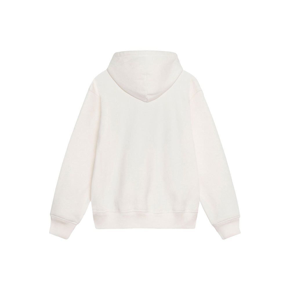 Satin Patch Oversized Hood (off white)