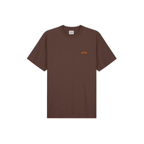 Back Close Flower T-Shirt (Brown)