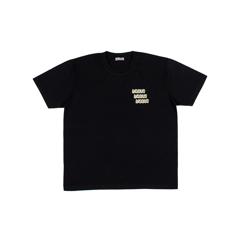 Concepts Dubai | Bisous Skateboards Bisous x 3 Back T-Shirt (Black)