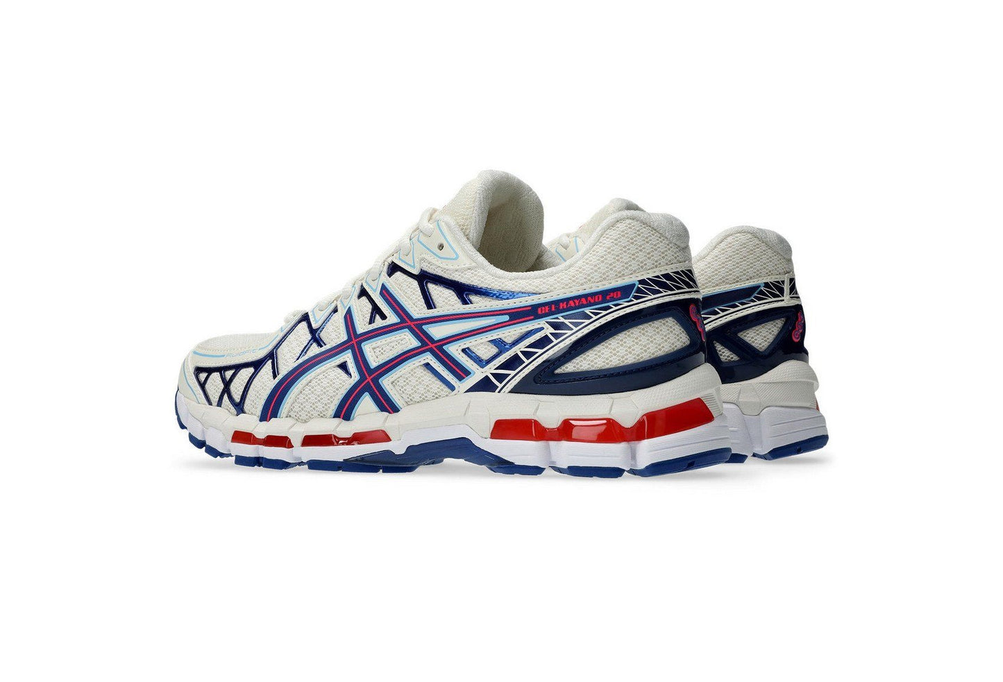 Gel-Kayano 20 (Cream/Deep Marine)