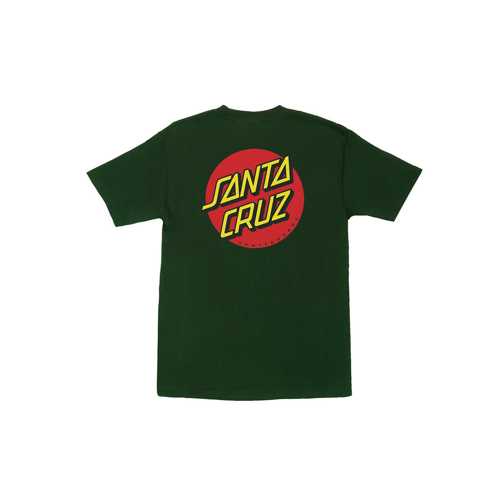 Classic Dot S/S Heavyweight T-Shirt (Forest)