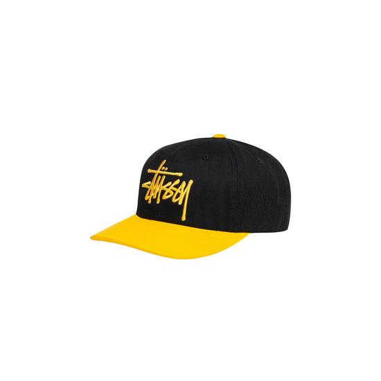 Big Basic Vintage Cap (black/gold)