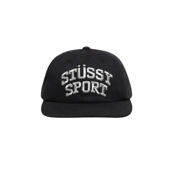 Md Stussy Sport Cap (black/metallic)