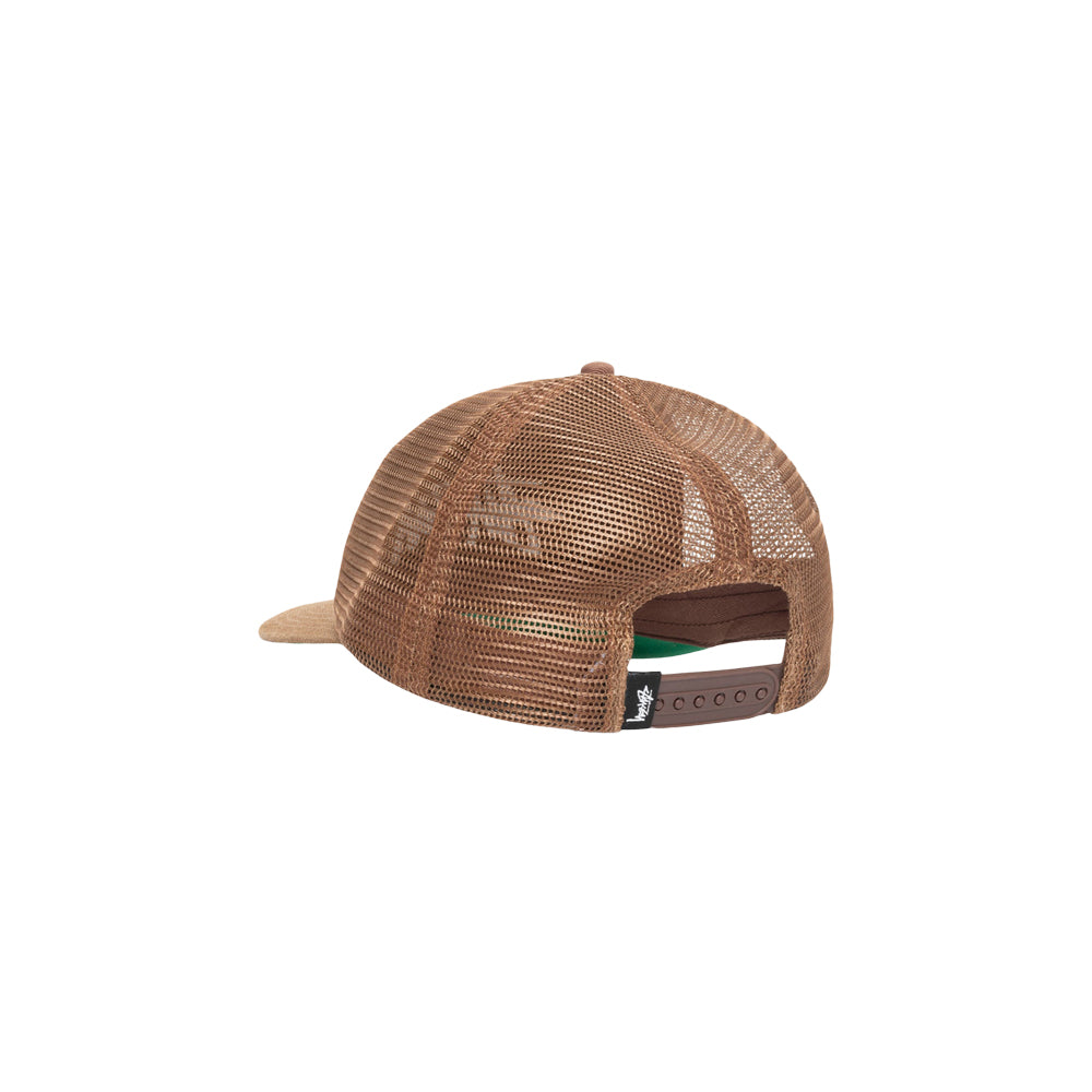 Md Big Stock Mesh Cap (Brown)