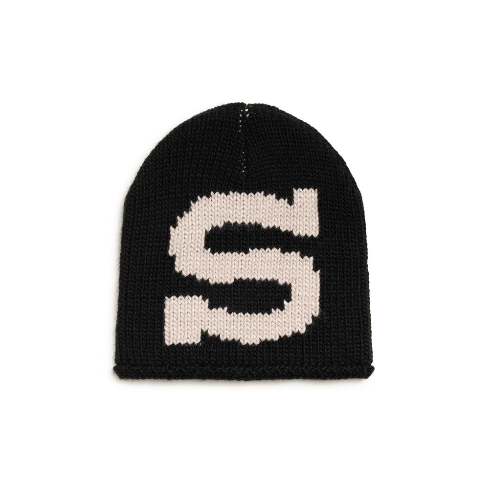 Skullcap Knit Burly - Black