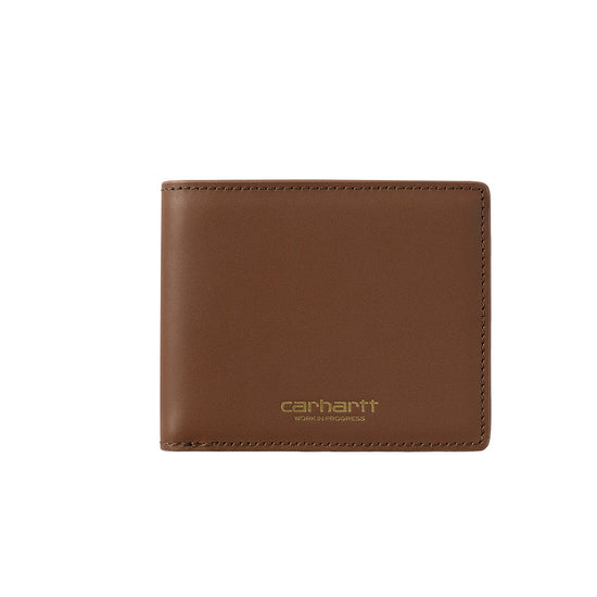 Vegas Billfold Wallet (Cognac/Gold)