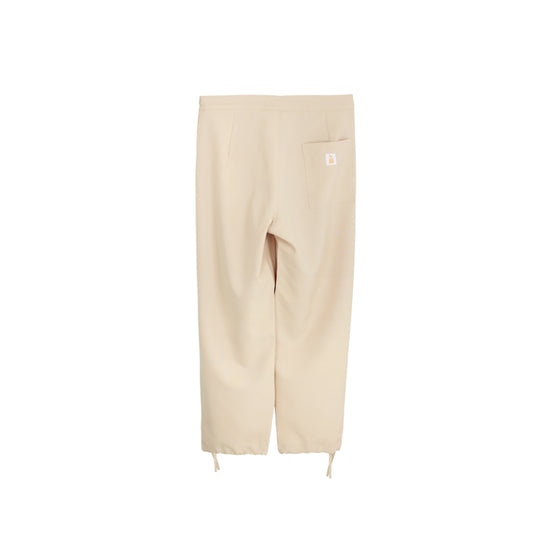 Casual Pleated Baggy Bottoms (Sand)