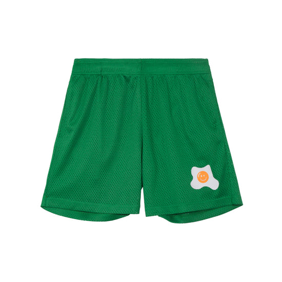 Egg Smile Basketball Shorts (Green)