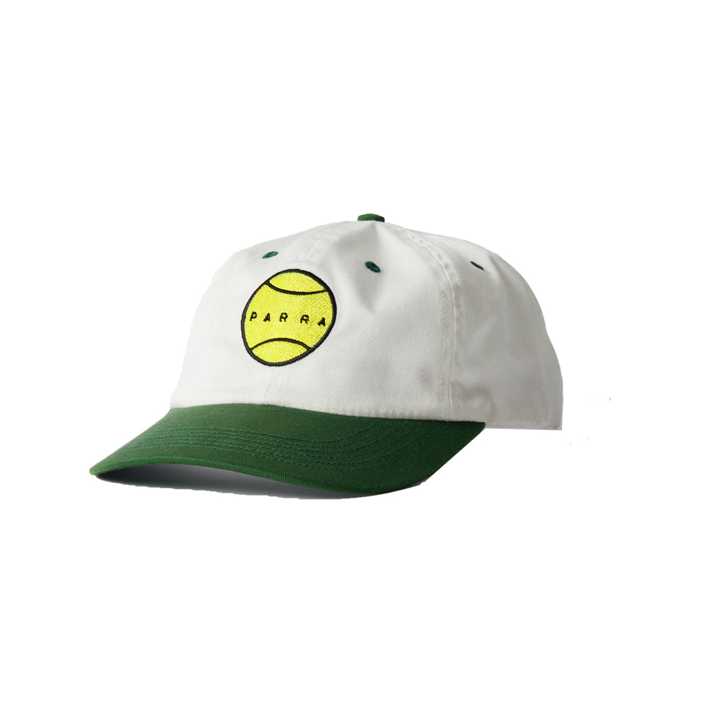 Balled 6 Panel Hat (White)