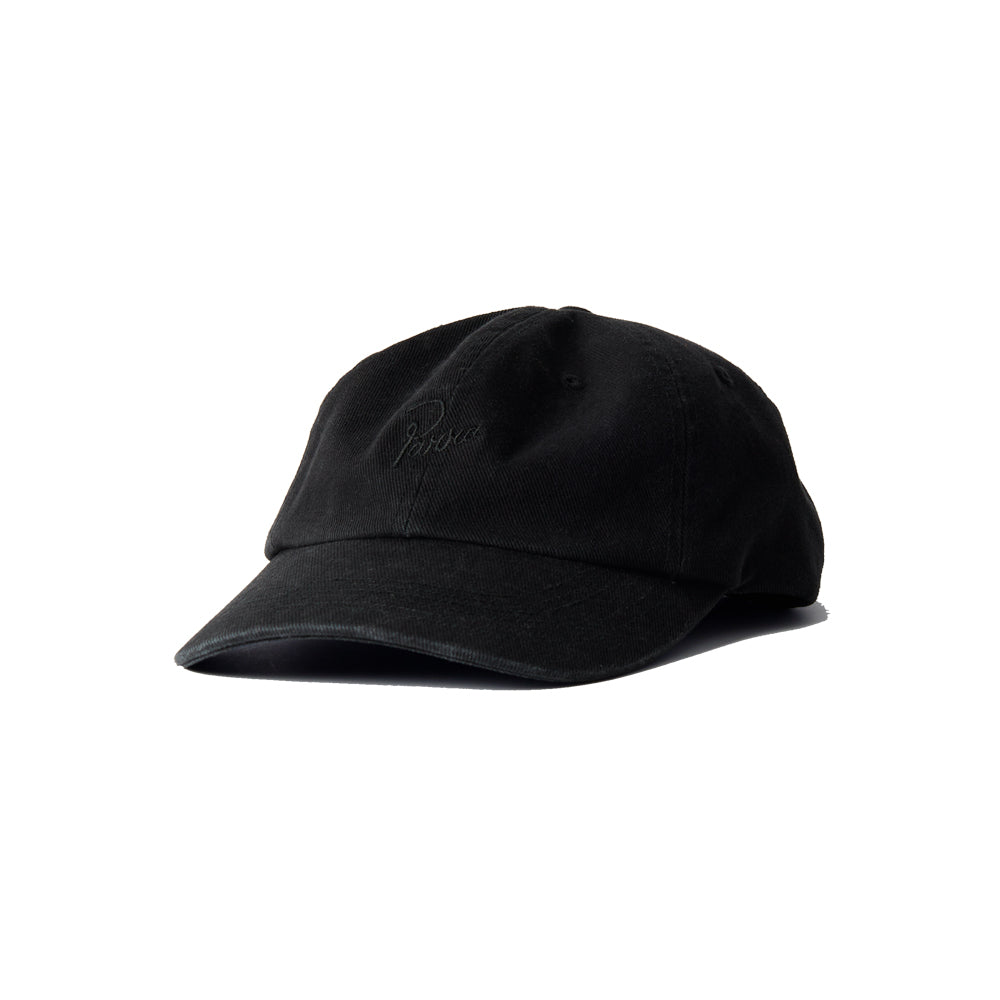 Signature 6 Panel Hat (Black)