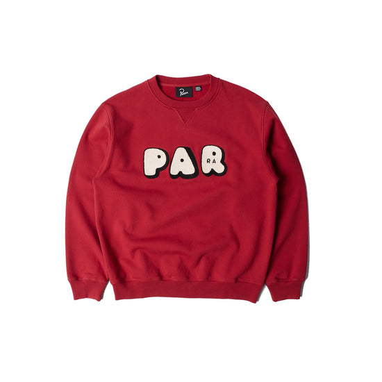 Rounded Par Crew Neck Sweatshirt (Ruby Red)