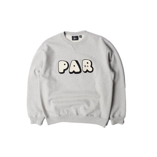 Rounded Par Crew Neck Sweatshirt (Heather Grey)