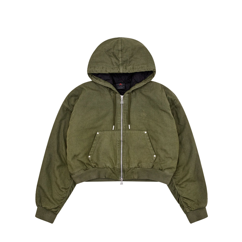 Women's Jordan x Travis Scott Canvas Jacket (Cargo Khaki)