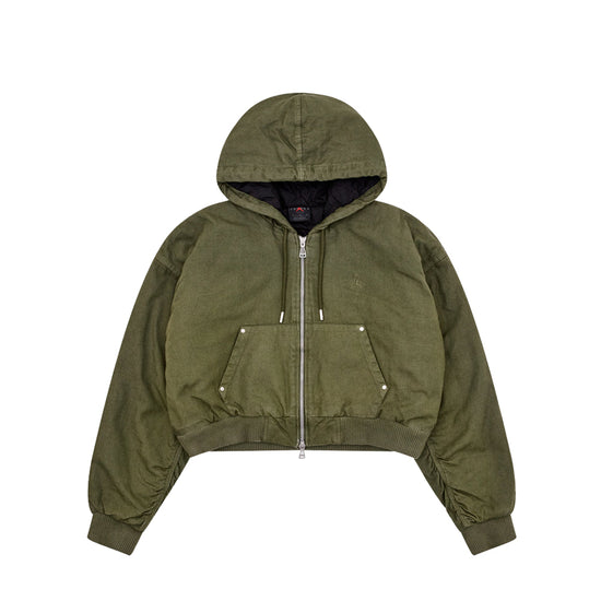 Women's Jordan x Travis Scott Canvas Jacket (Cargo Khaki)