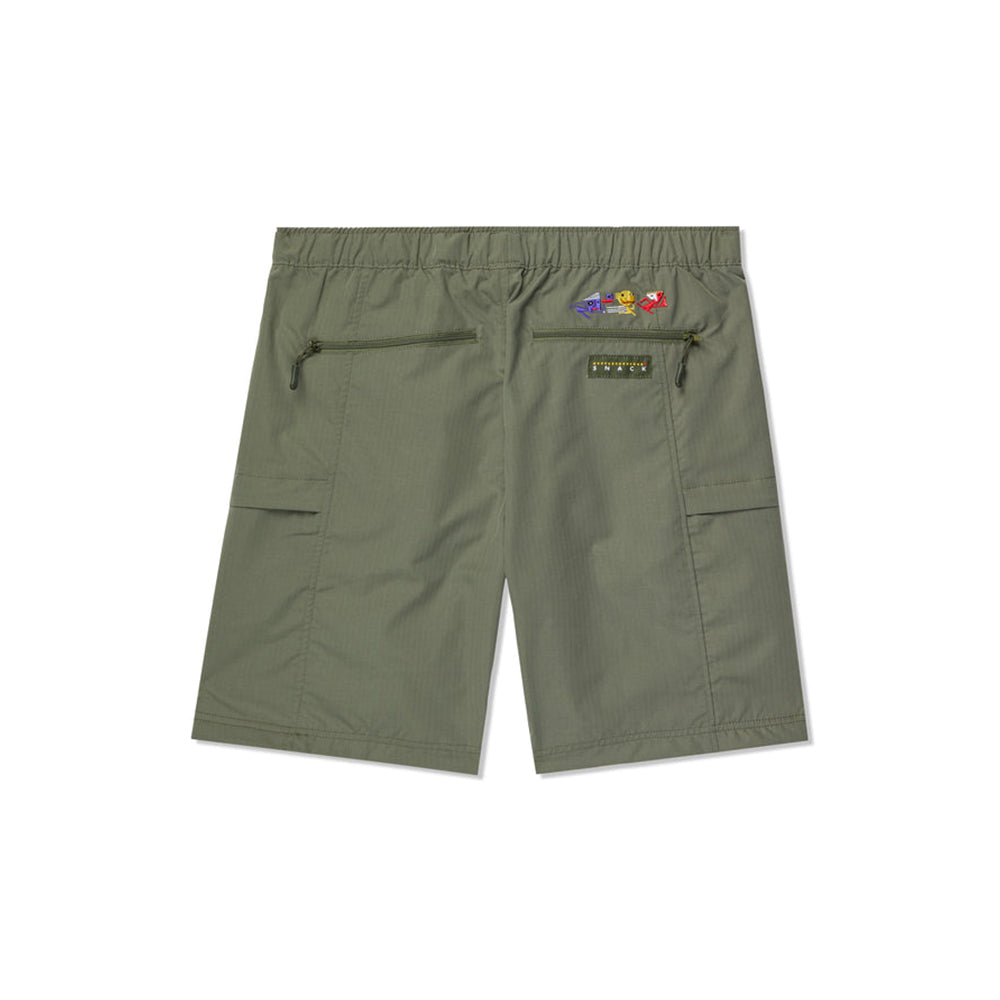 Run It Back Shorts (Olive)