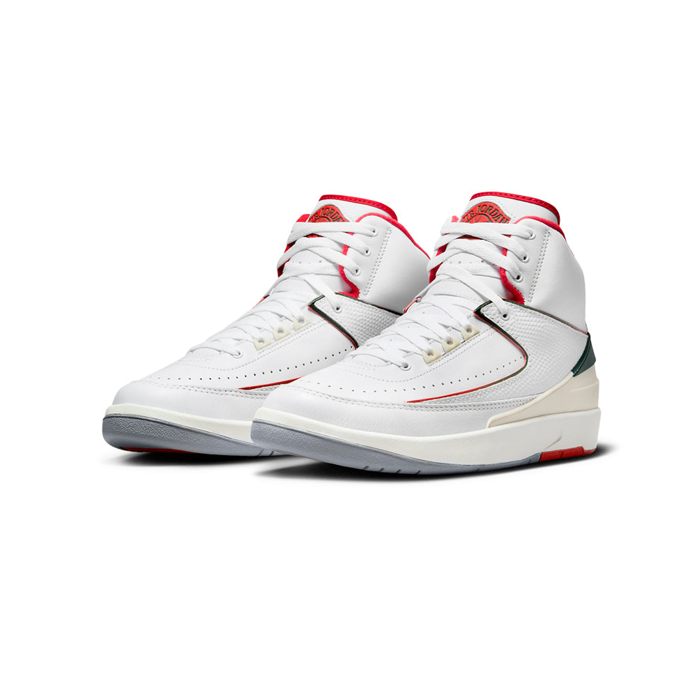 Air Jordan 2 Retro (White/Fire Red)