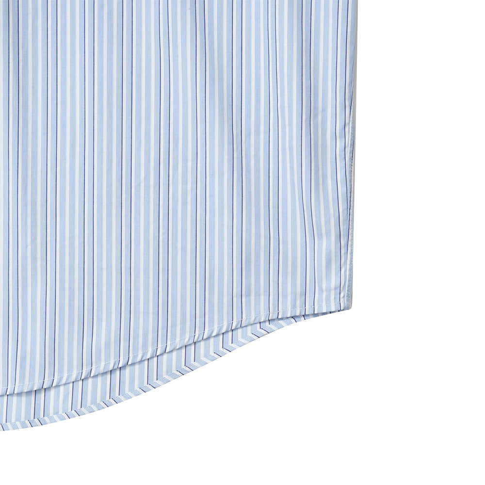 2 Face Dress Shirt V2 - Blue Stripes