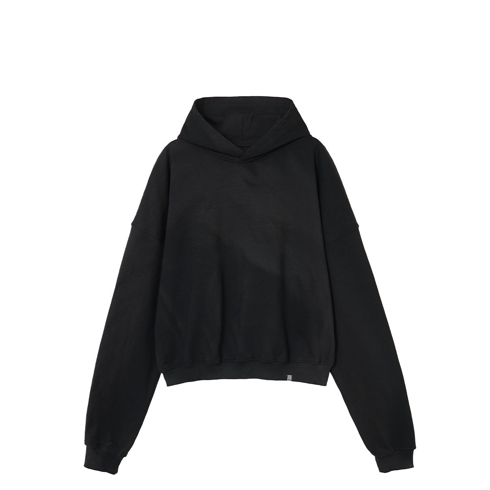 2 Tone Comfort Hoodie - Dark Grey with Spray