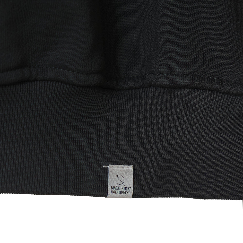 2 Tone Comfort Hoodie - Dark Grey with Spray