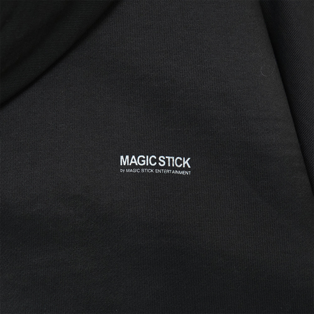 2 Tone Comfort Hoodie - Dark Grey with Spray
