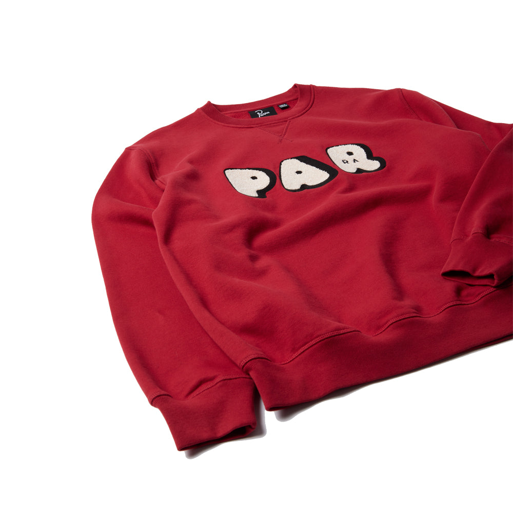 Rounded Par Crew Neck Sweatshirt (Ruby Red)