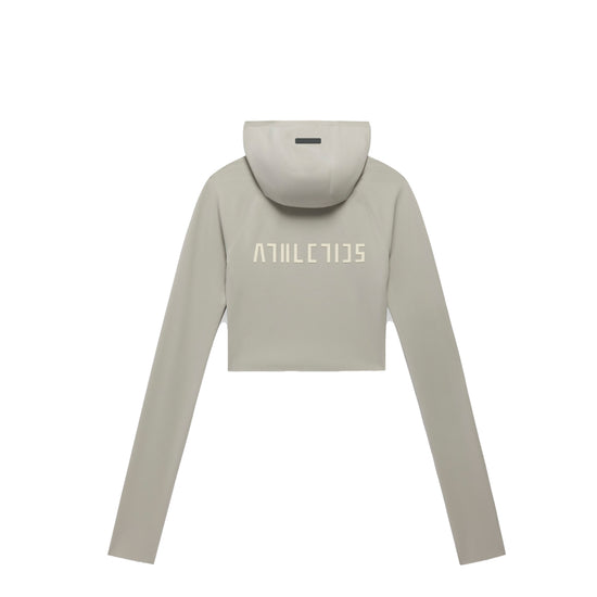 Women's Fear Of God Athletics Crop Hoodie (Sesame)