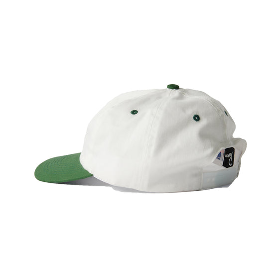 Balled 6 Panel Hat (White)