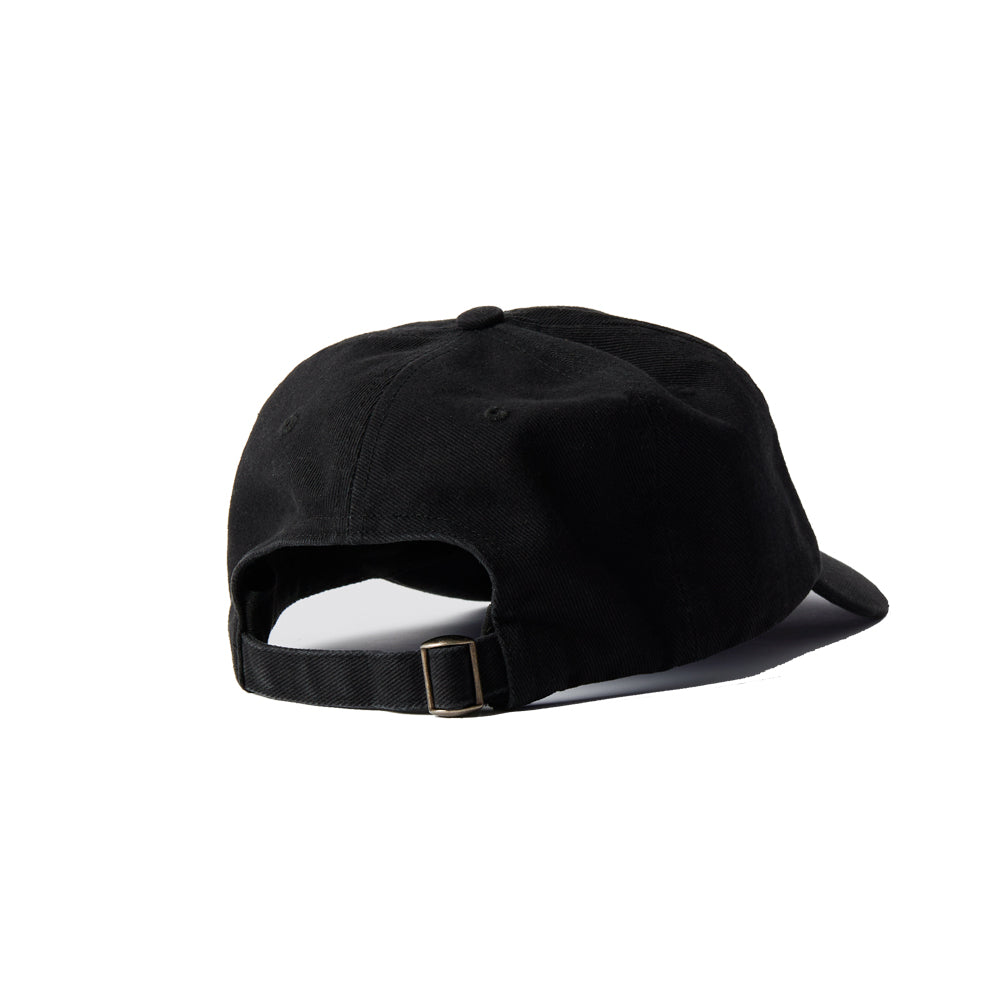 Signature 6 Panel Hat (Black)